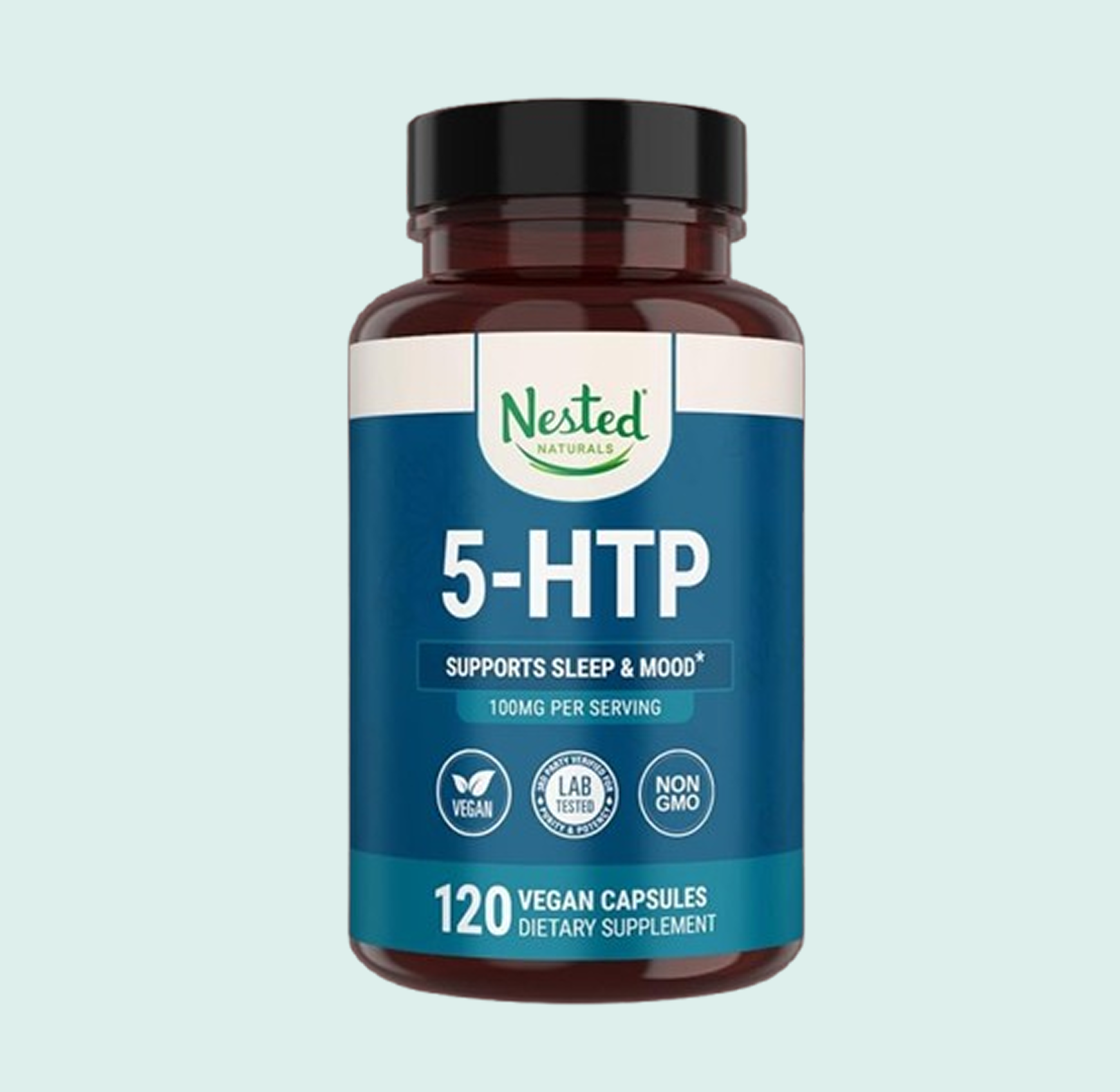 Nested Naturals 5-HTP 100mg Sleep & Mood Support